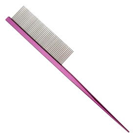 7" Parting Comb Fine Tooth Purple by Chris Christensen