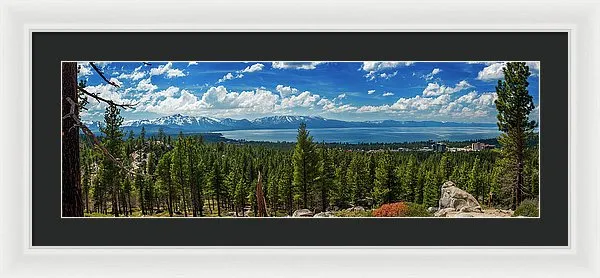 A Heavenly View By Brad Scott - Framed Print