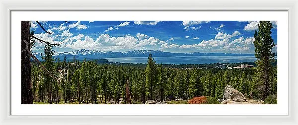 A Heavenly View By Brad Scott - Framed Print