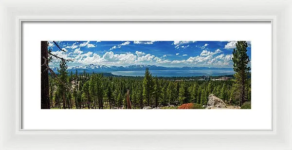 A Heavenly View By Brad Scott - Framed Print
