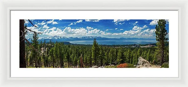 A Heavenly View By Brad Scott - Framed Print