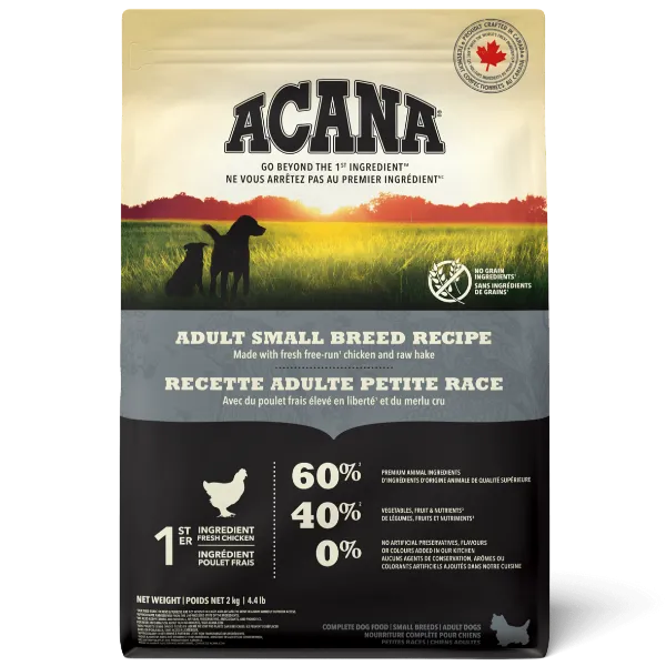 ACANA Adult Small Breed Recipe Dry Dog Food