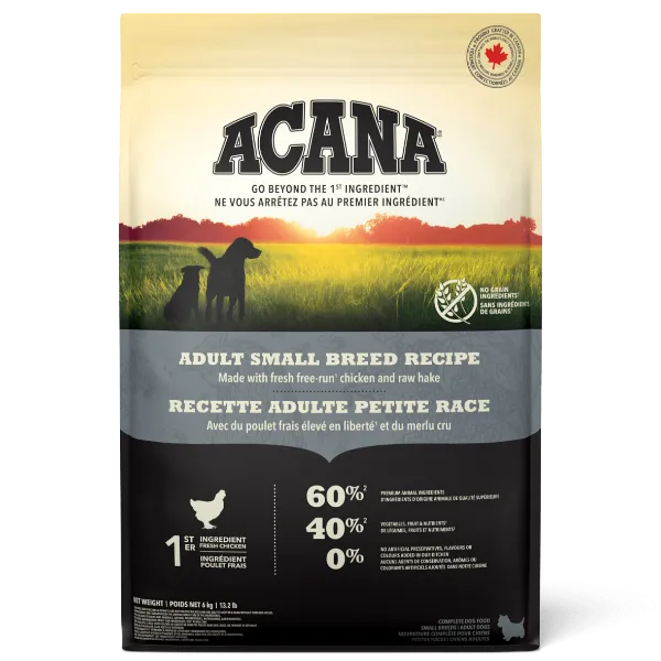 ACANA Adult Small Breed Recipe Dry Dog Food