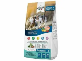 Aequil. Chef Cat Steriliz  Tureky/Chicken 1,5 Kg
