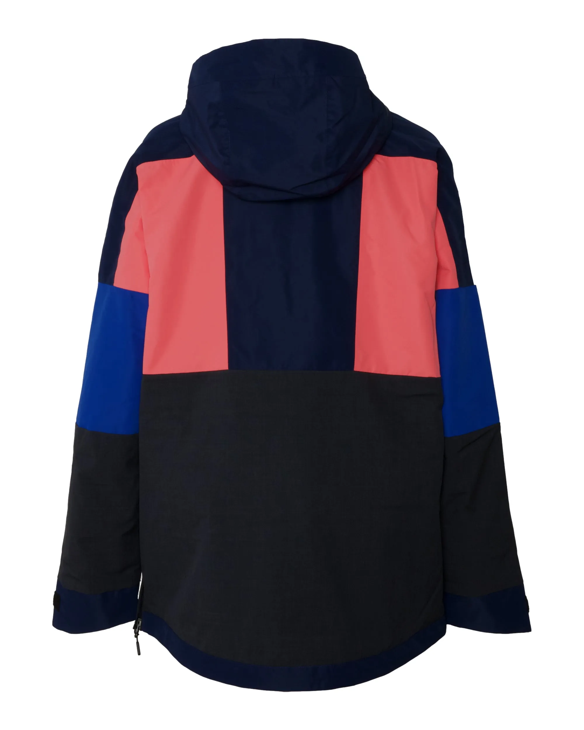 AGENT ANORAK PULLOVER JACKET - NAVY/PINK