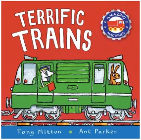 Amazing Machines: Terrific Trains - Paperback