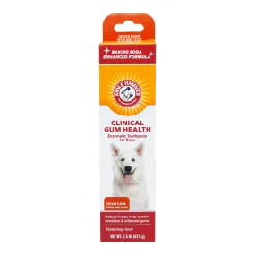 Arm & Hammer Clinical Gum Health Enzymatic Toothpaste for Dogs in Chicken Flavor, 2.5 oz