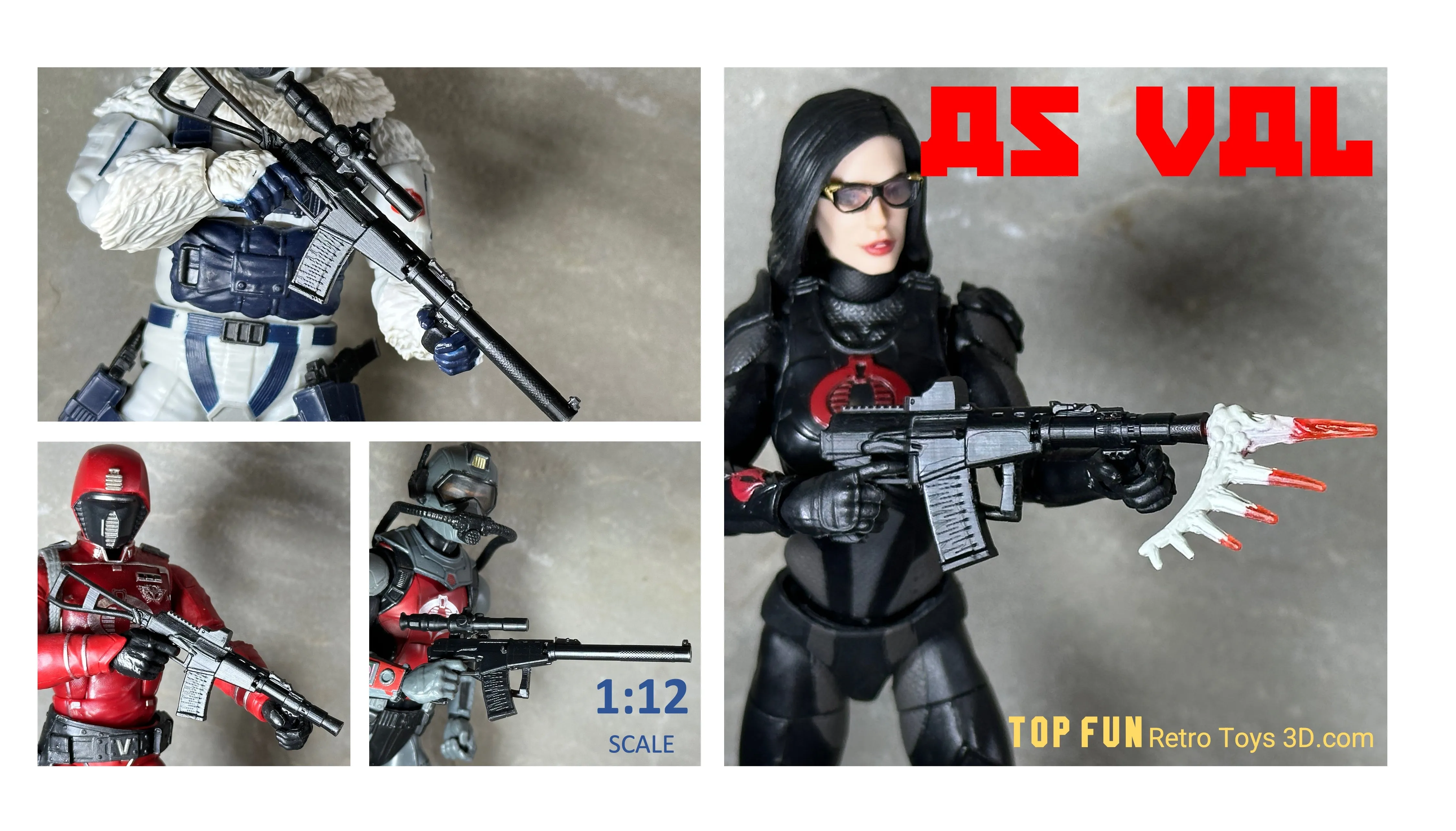 AS VAL 1:12 Scale 2.0