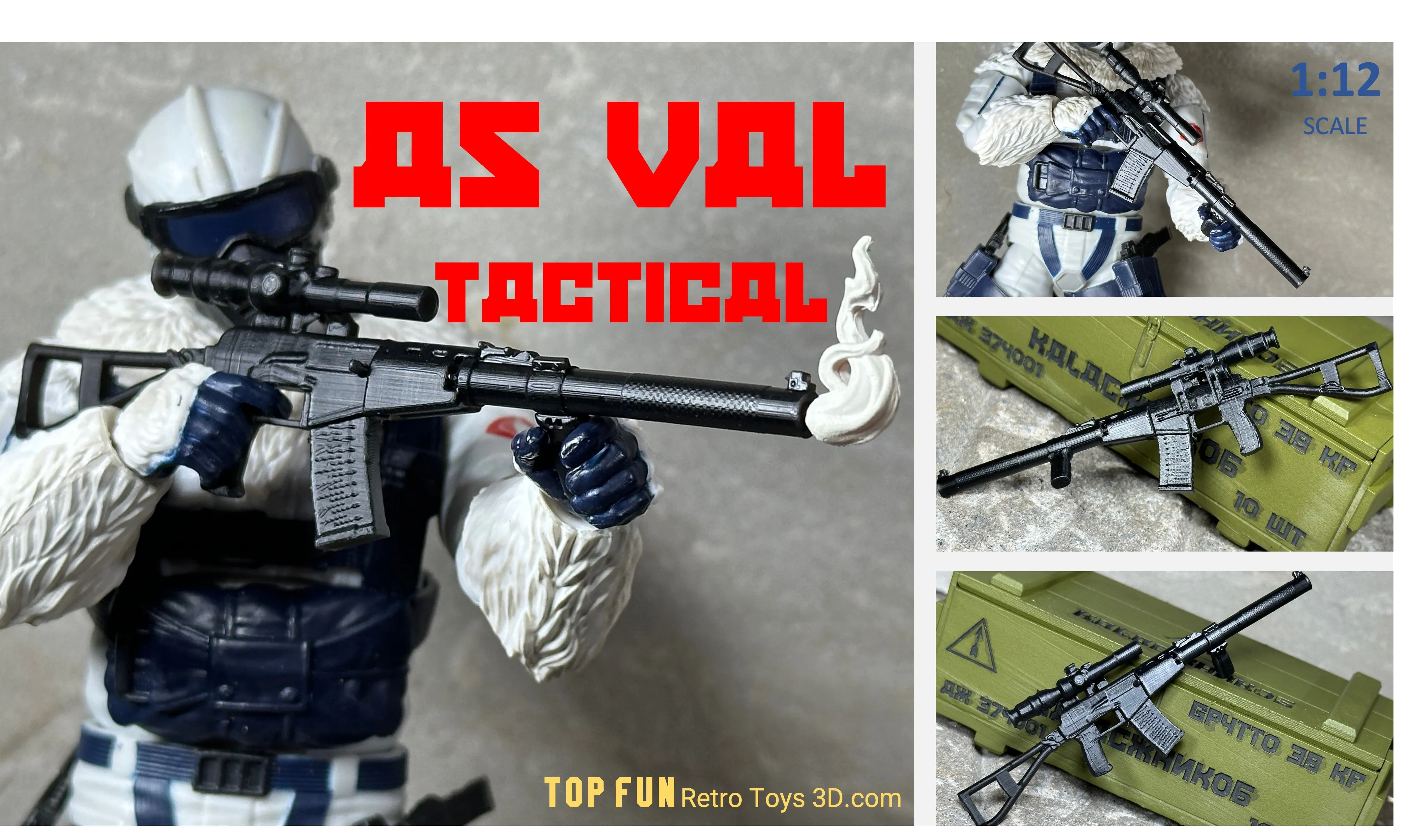 AS VAL 1:12 Scale 2.0