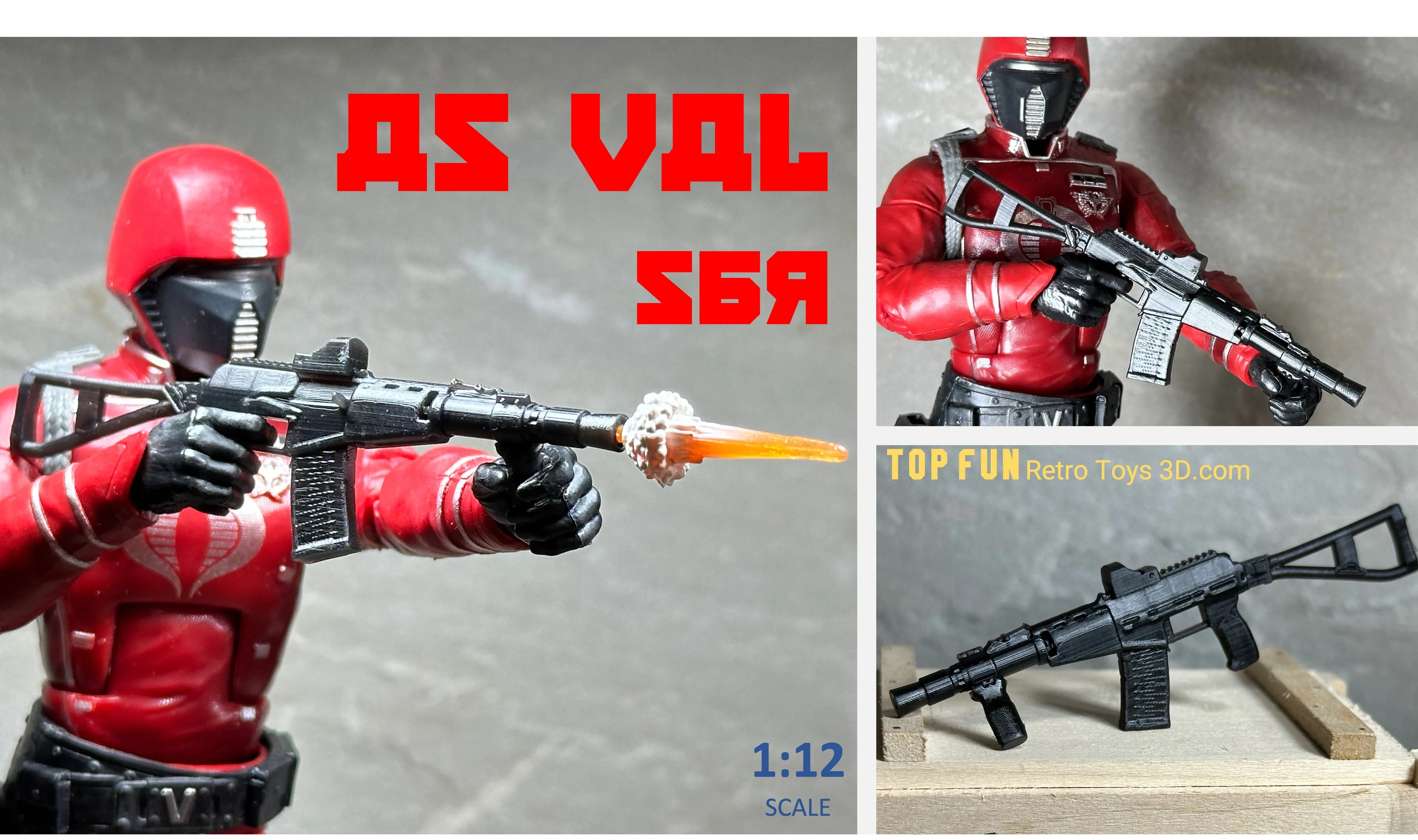 AS VAL 1:12 Scale 2.0
