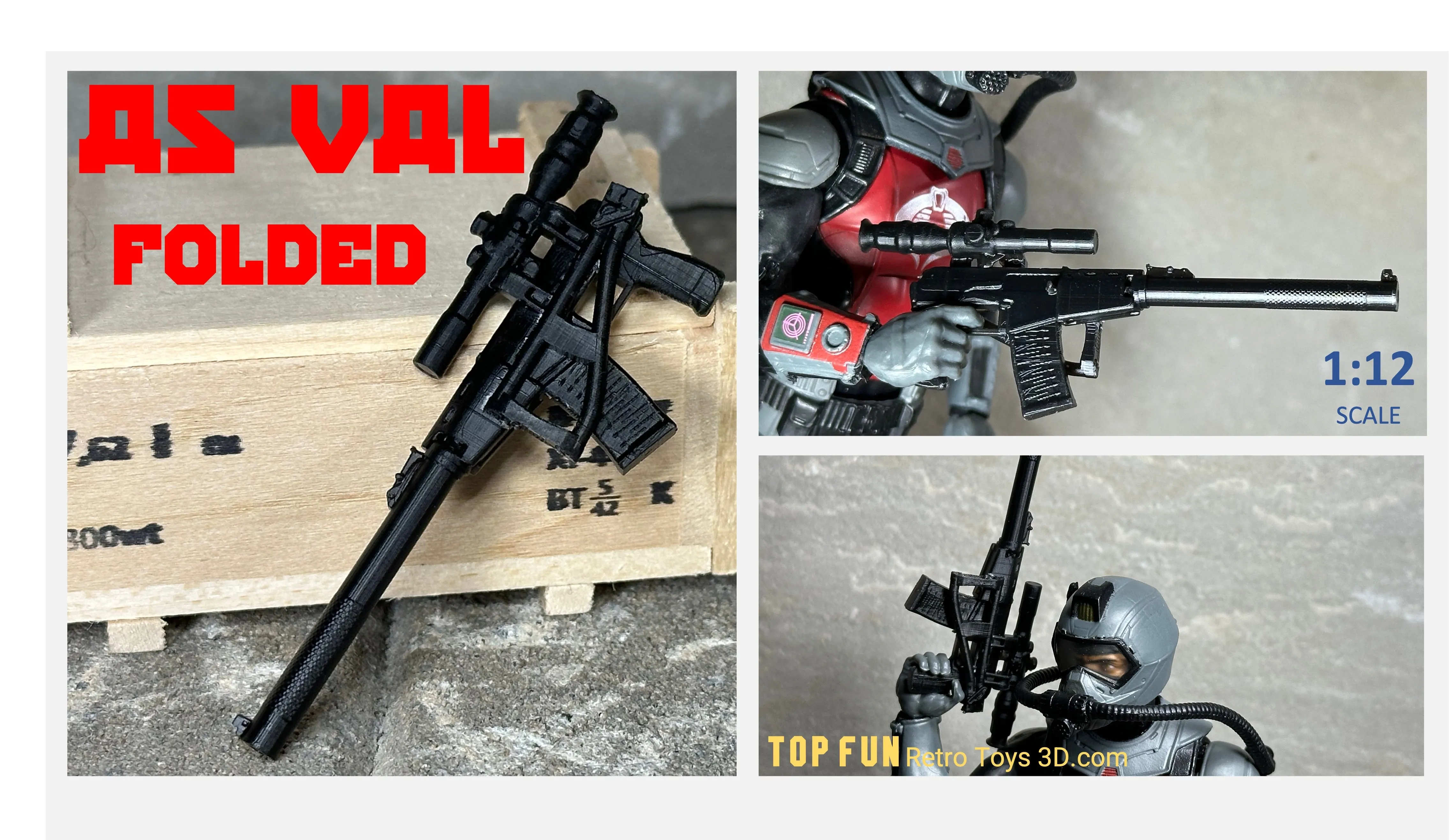 AS VAL 1:12 Scale 2.0