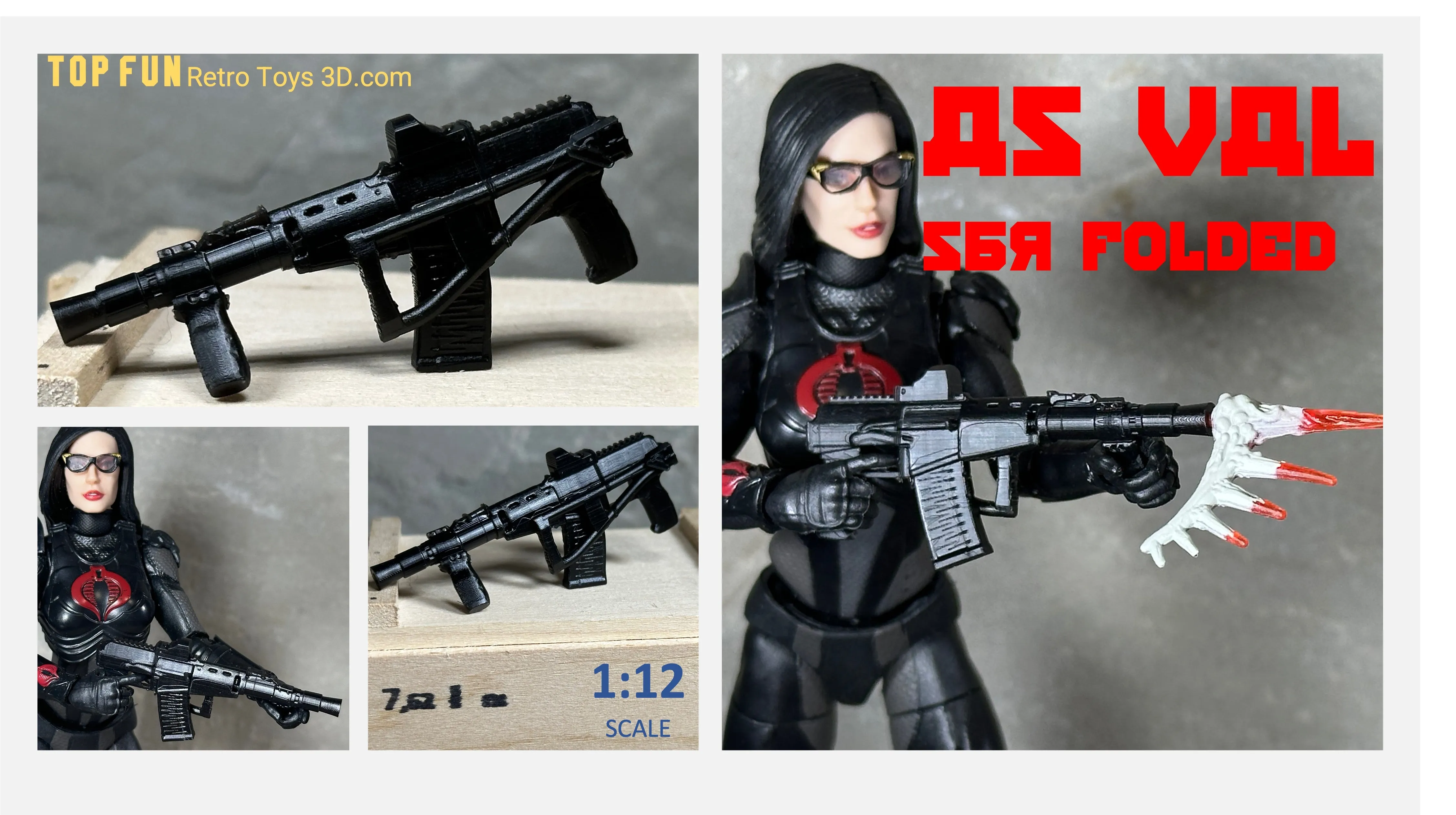 AS VAL 1:12 Scale 2.0