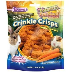 Brown's Small Animal Crinkle Crisp With Carrot
