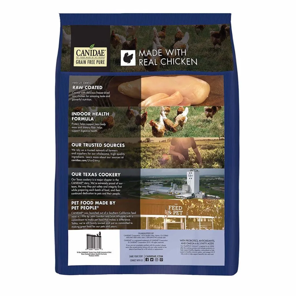 Canidae Pure Ancestral Diet Grain Free, High Protein, Dry Cat Food with Chicken