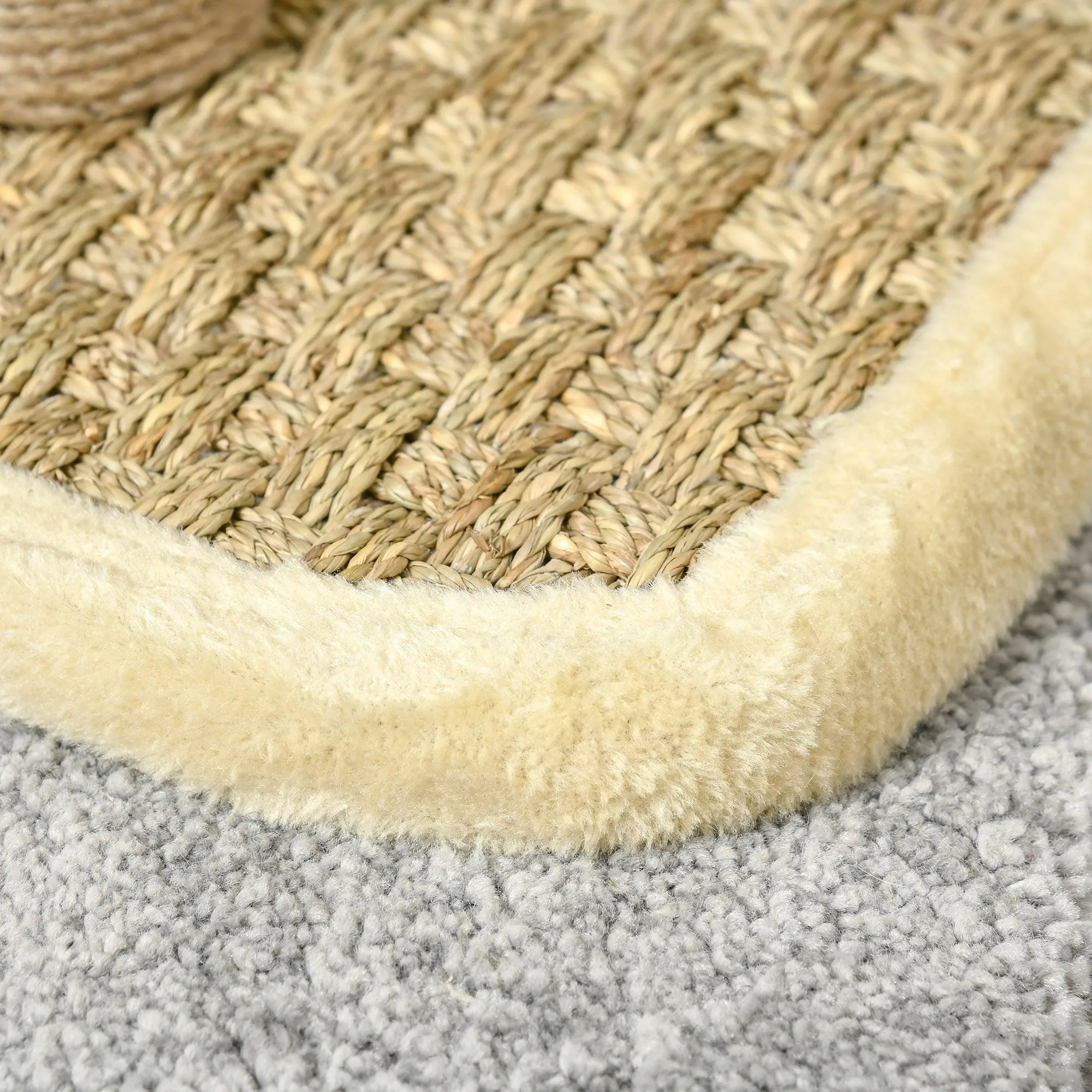 Cat Tower with Tunnel & Ball Toy - Beige