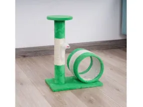 Cat Tree & Scratching Green Beige 32*20*43