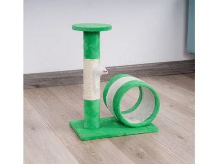 Cat Tree & Scratching Green Beige 32*20*43