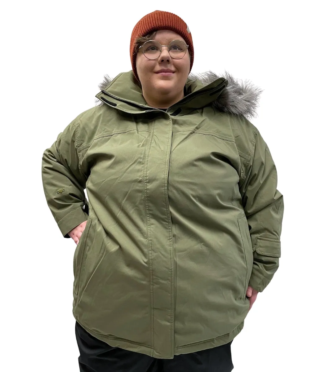 CLEARANCE - Cartel Brooklyn Stretch Ski Jacket Army Sizes 20 & 28