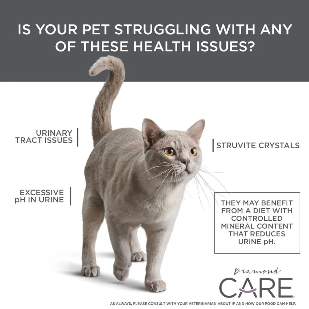 DIAMOND Care Urinary Support Formula For Adult Cats 2.72 kg