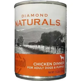 Diamond Naturals Chicken Dinner For Adult Dogs & Puppies Dog Food 13.2oz