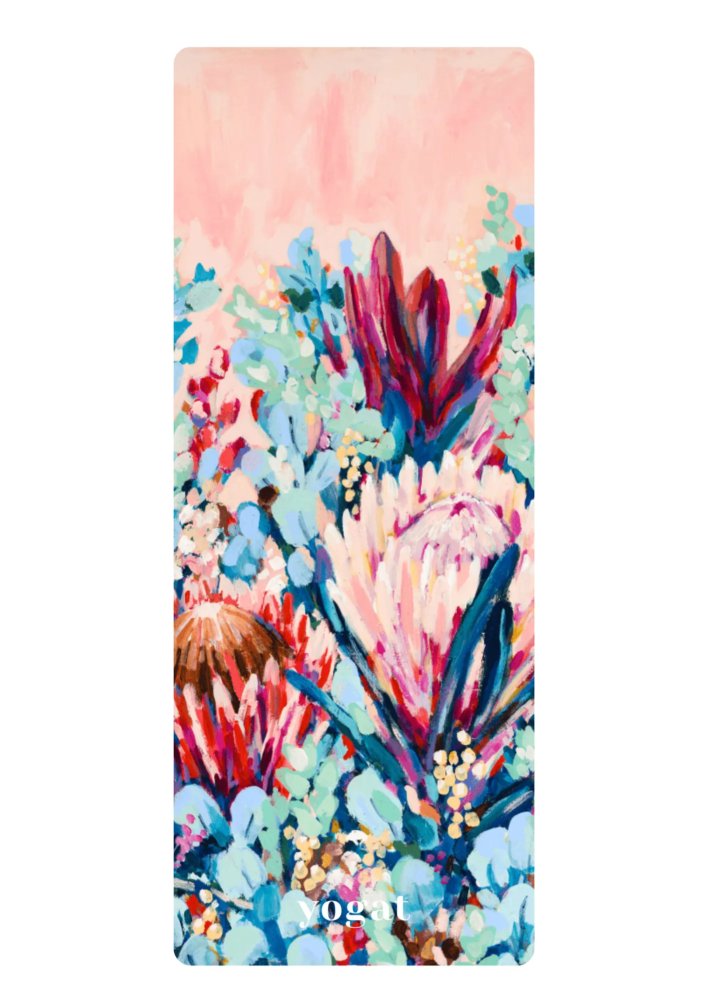 Eco-Friendly Yoga Mat - Summer Haze