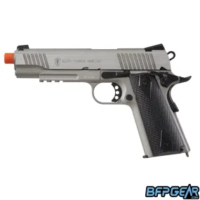 Elite Force 1911 Tac Airsoft Pistol - Stainless