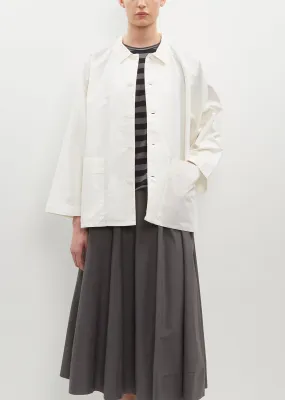 Ermou Cotton Blend Jacket - Winter White