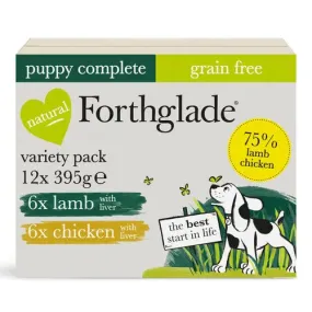 Forthglade Complete Puppy Grain Free Mixed 12x395g - DECEMBER SPECIAL OFFER - 14% OFF