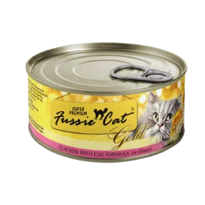 Fussie Cat Chicken with Egg Formula in Gravy Canned Food