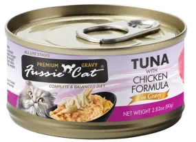 Fussie Cat Tuna with Chicken Formula in Gravy Cat Food