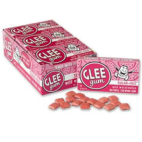 GLEE GUM Sugar free Chewing Gum Watermelon