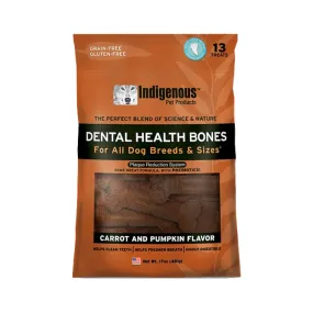 Indigenous Dental Chews Carrot & Pumpkin Flavor 17oz
