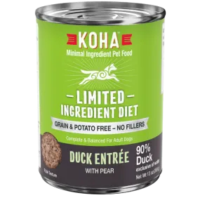 KOHA LID Duck Entrée Canned Dog Food