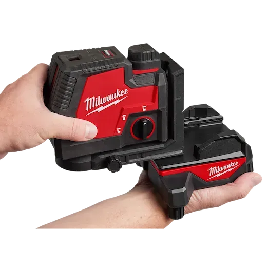 Laser Level - Milwaukee Wireless Laser Alignment Base w/ Remote, 48-35-1314