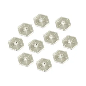 LITKO 3/4-inch Hex Flight Bases Compatible with Starfire (10)