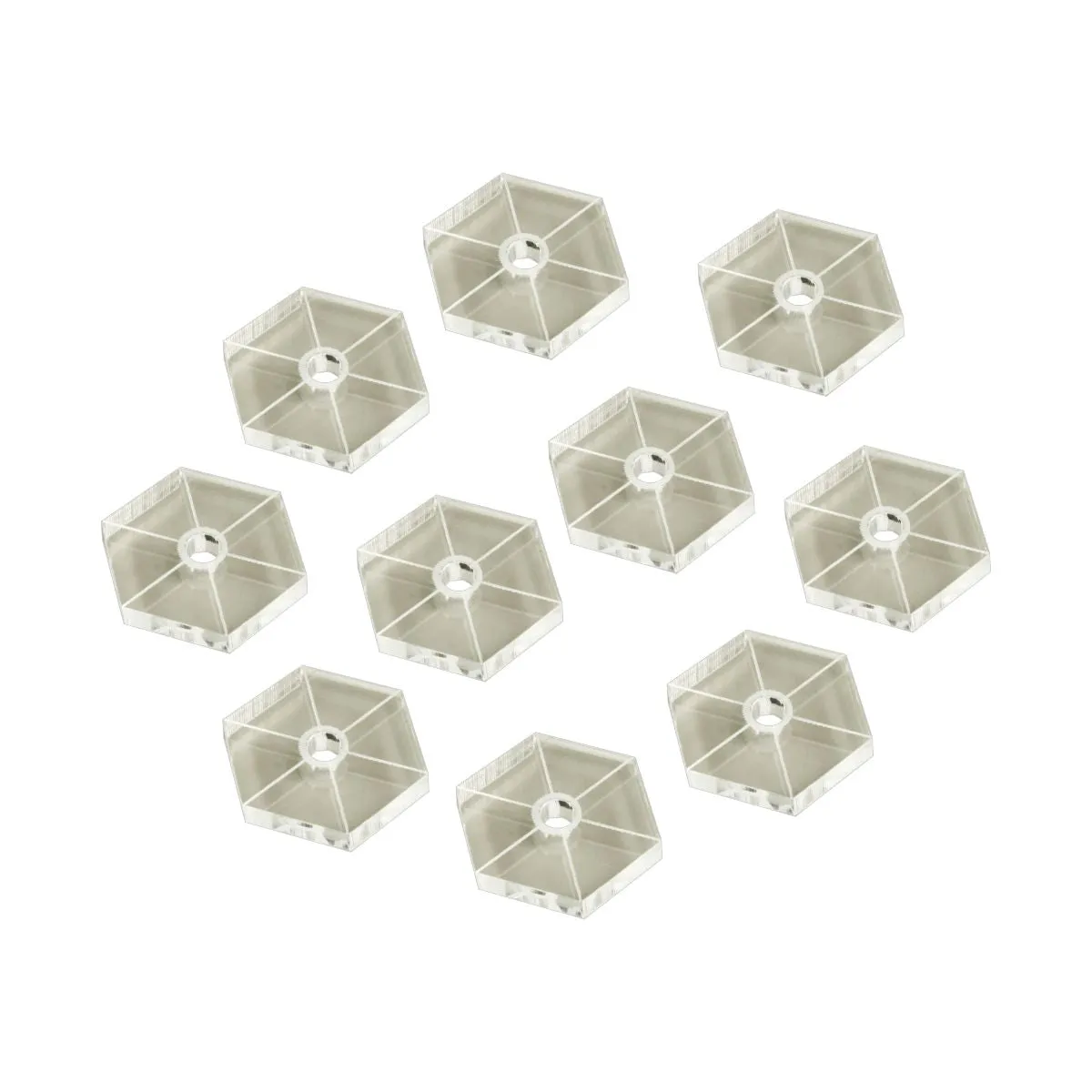LITKO 3/4-inch Hex Flight Bases Compatible with Starfire (10)