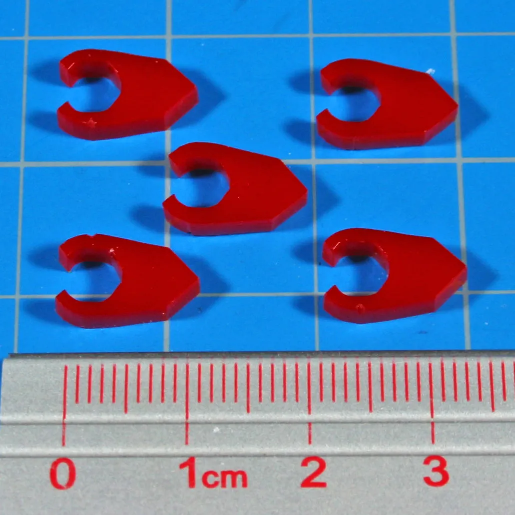 LITKO Heavy Duty Peg Pointers, Red (5)