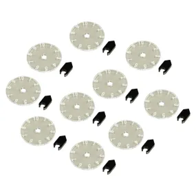 LITKO Standard Flight Stand Dials 1-10 with Pointers (10)