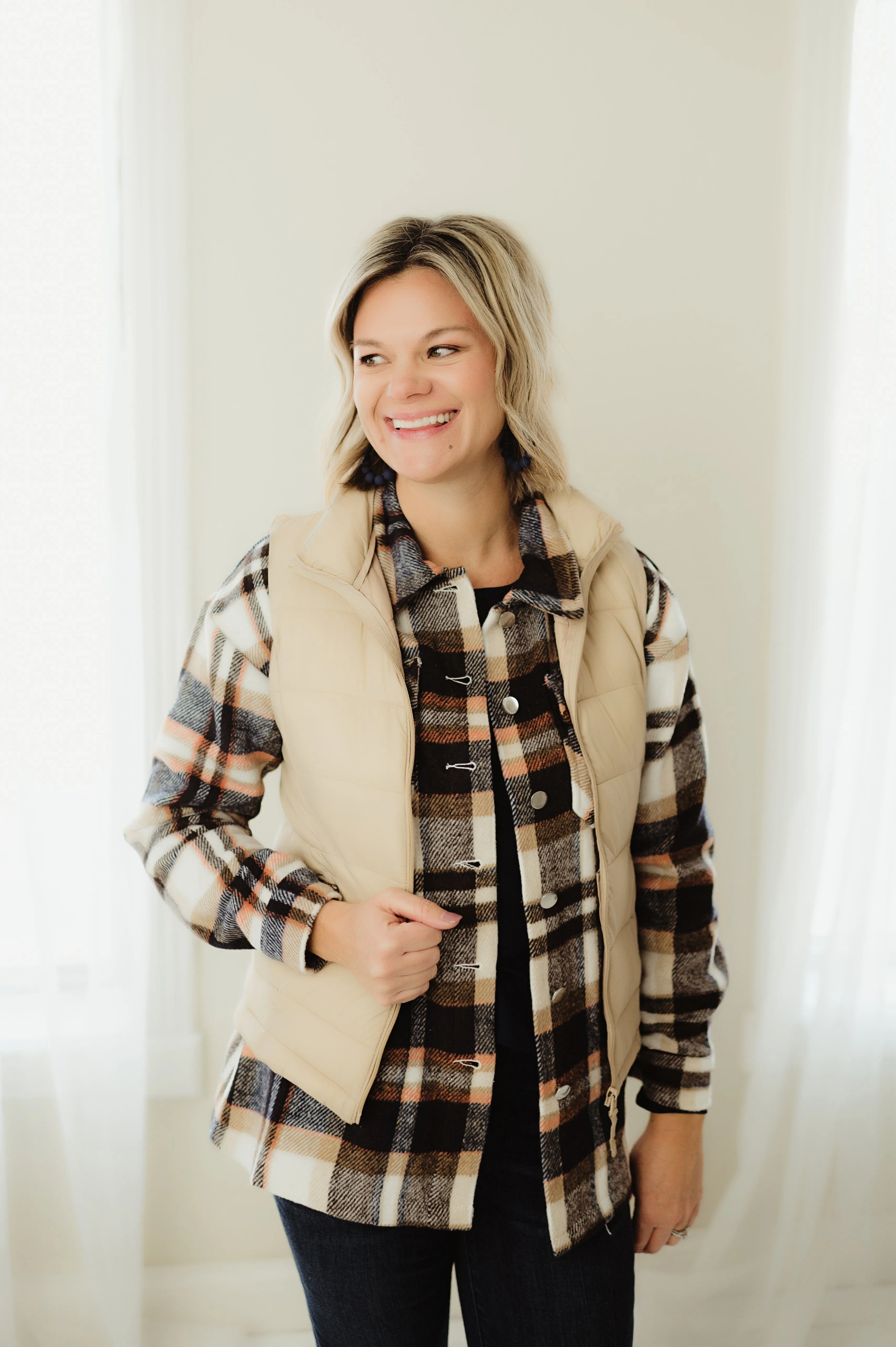 Long Sleeve Plaid Flannel