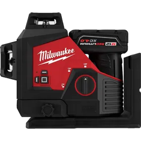 Milwaukee 3632-21 M12 Green 360 Degree 3-Plane Laser Kit