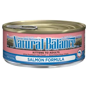 Natural Balance Original Ultra Premium Salmon Formula Wet Cat Food 5.5oz
