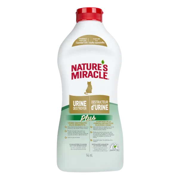 Nature's Miracle Cat Urine Destroyer Plus 32 oz