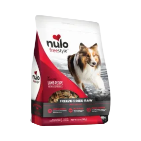 Nulo Freestyle Grain-Free Lamb with Raspberries Recipe Freeze-Dried Dog Food