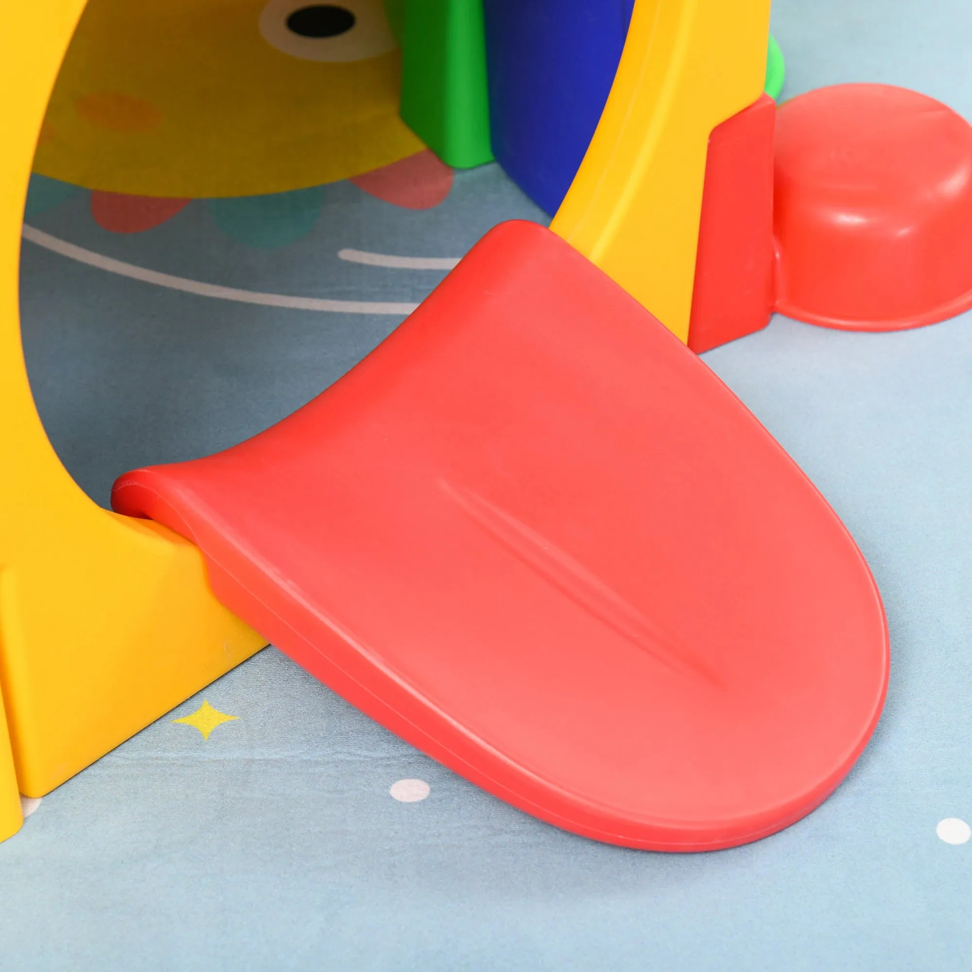 Outsunny   Caterpillar  Play Tunnel - Multicoloured
