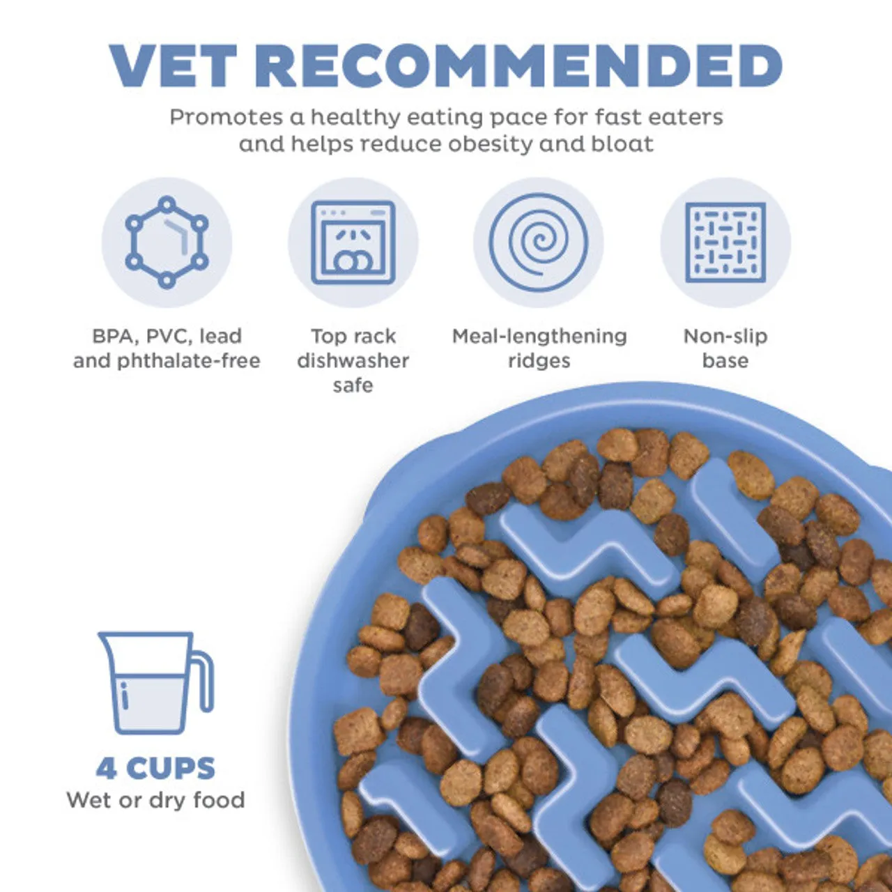 Outward Hound Fun Feeder Slo Bowl