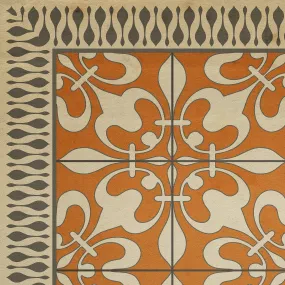 Pattern 55 The Heat Of Summer Vinyl Floor Cloth