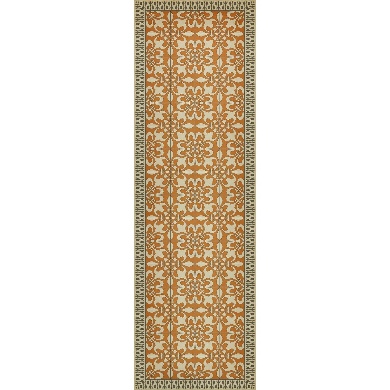 Pattern 55 The Heat Of Summer Vinyl Floor Cloth