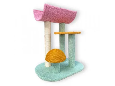 Pawise Cat Rest Tower  W/ Mushroom