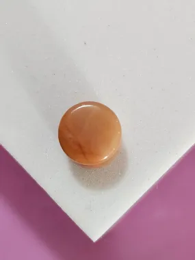 Peach Stone 10mm Plugs Tunnel Stretchers