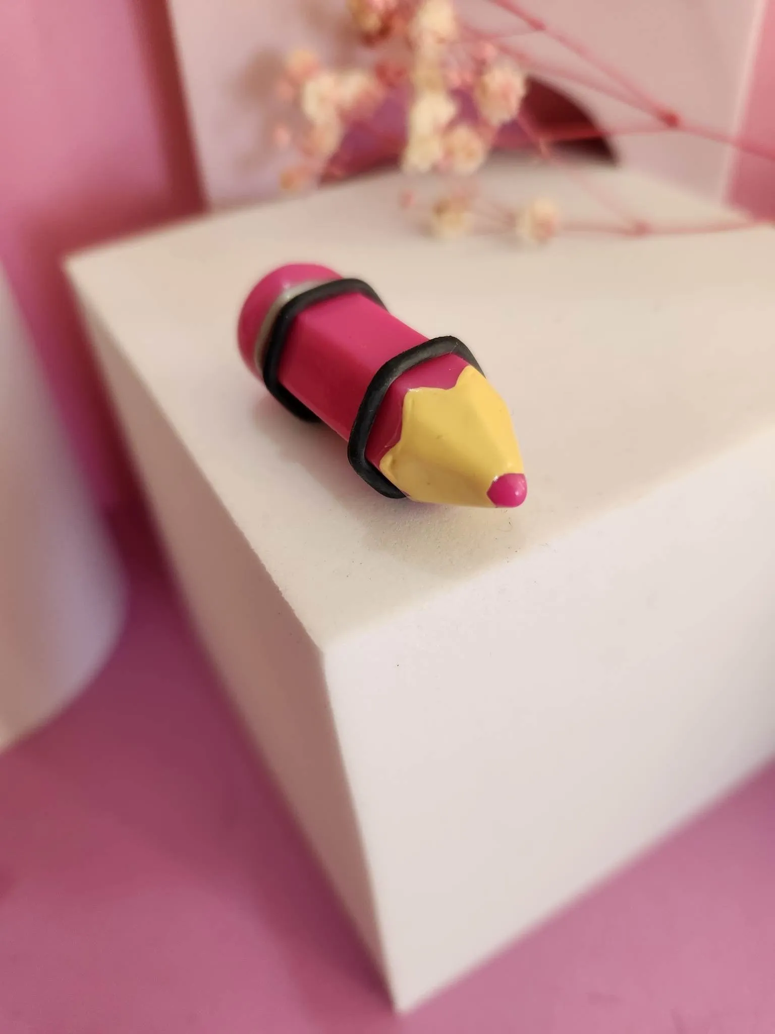 Pink Pencil Plug 13mm Plugs Tunnel Stretchers